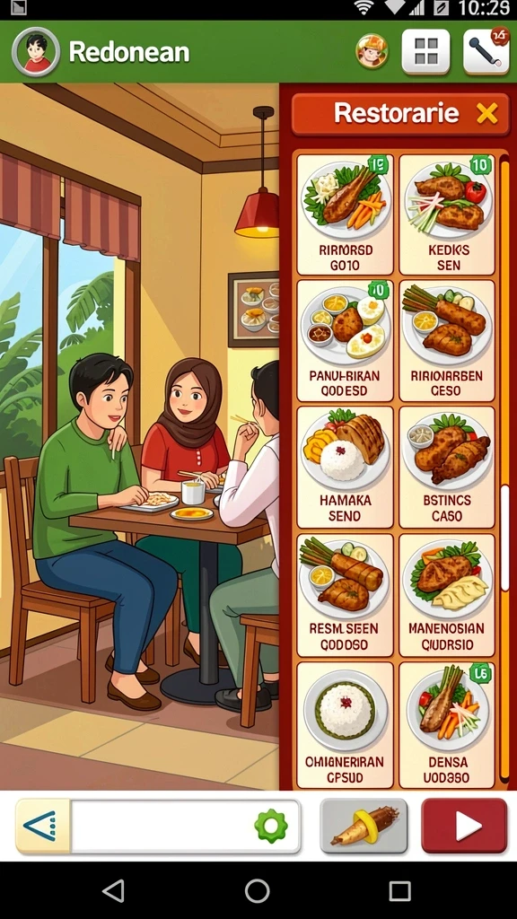 asia200 - Tampilan antarmuka yang user-friendly dan menarik.