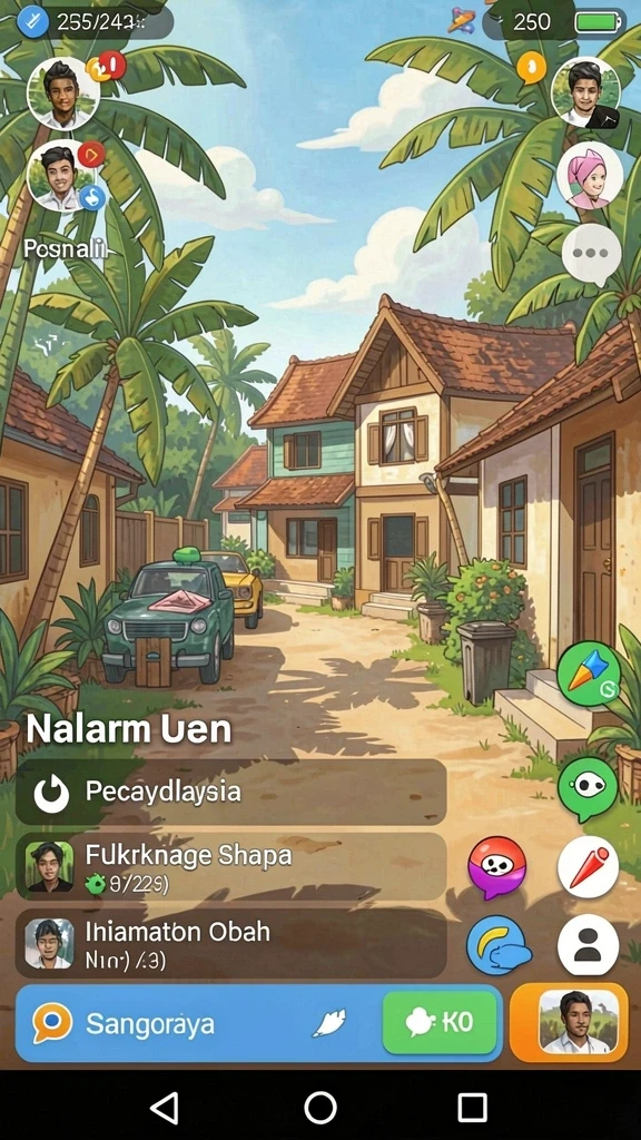 in22 - Tampilan awal aplikasi IN22 yang menarik.
