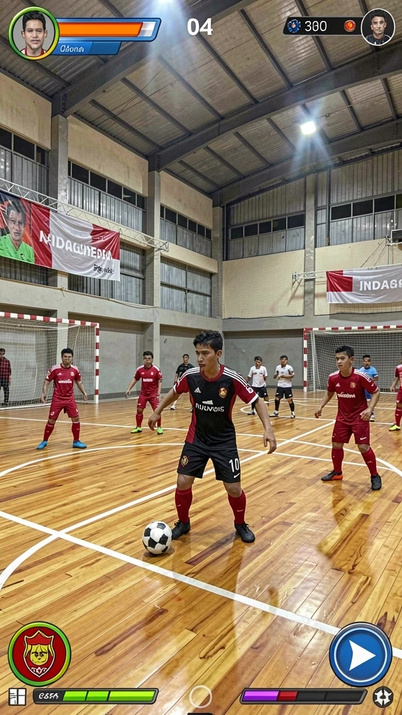 mc888 - Tampilan menu utama yang menarik dan mudah dinavigasi.