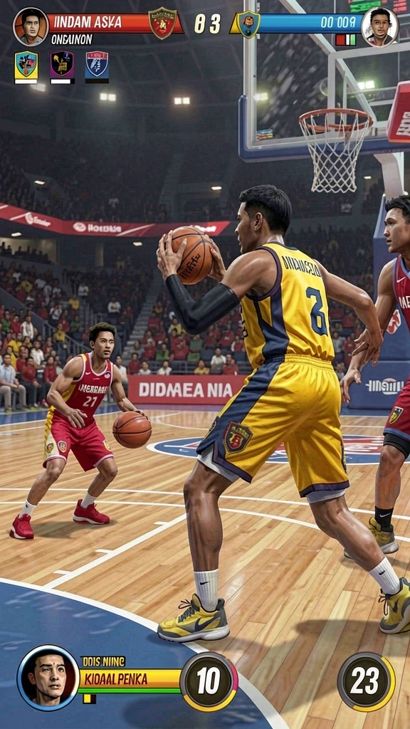 rprr - Tangkapan layar memperlihatkan grafis yang menawan dan lingkungan permainan.